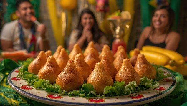Brazilian snack, coxinha