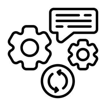 Lean Operations Vector Icon