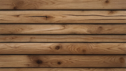 Weathered wooden plank texture background with natural grain and cracked surface. Wooden background. © shazam