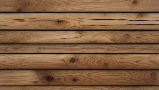 Weathered wooden plank texture background with natural grain and cracked surface. Wooden background.