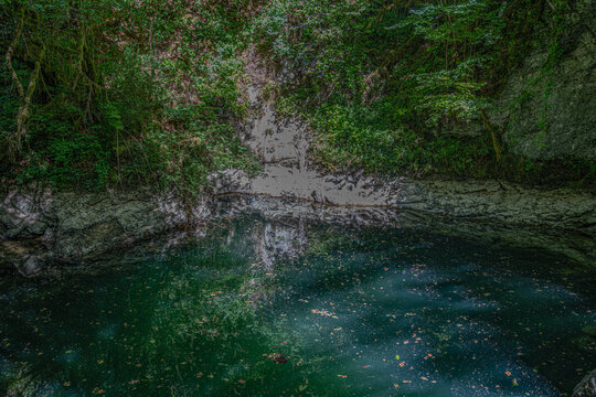Gorges de l'Ab&icirc;mesSaint-Claude, Jura, France, Europe
