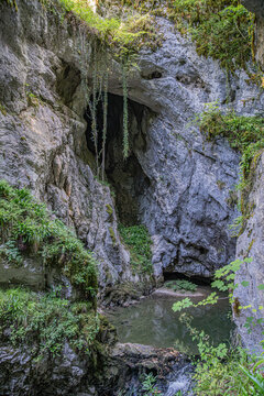 Gorges de l'Ab&icirc;mesSaint-Claude, Jura, France, Europe