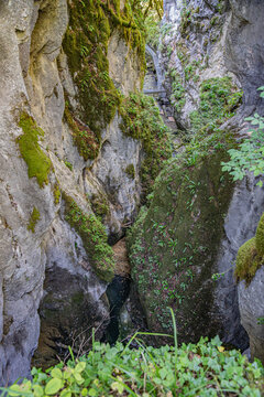 Gorges de l'Ab&icirc;mesSaint-Claude, Jura, France, Europe