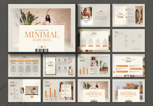 Minimal Slide Deck Layout