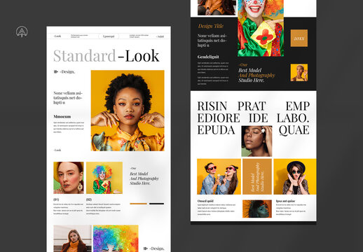 Standard Look News Letter Template
