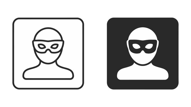 Robber Icon Set