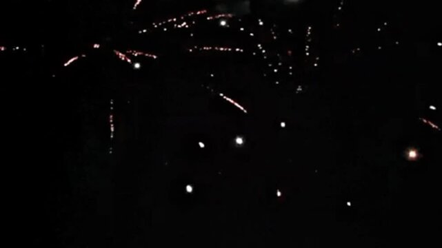 Spectacular Fireworks Display Lighting Up the Night Sky