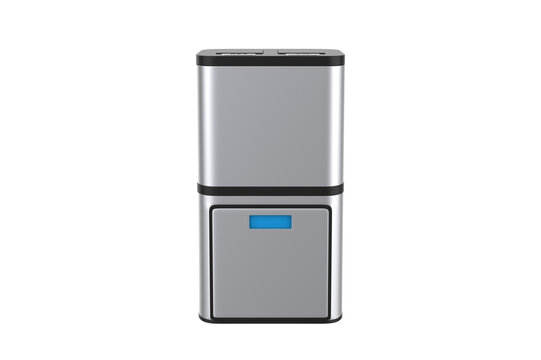 Dust Bin for Kitchen, home or office. 3d illustration