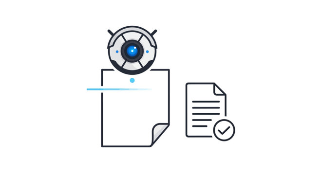 Eye Scanning Document for Verification.