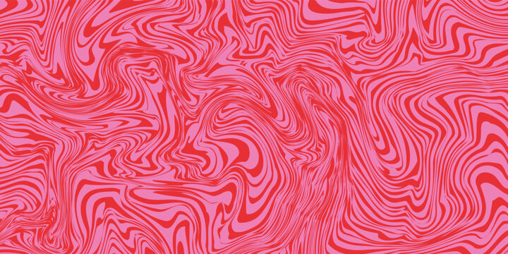 Candy Cane Stripes Seamless Pattern - Diagonal candy cane stripes repeating pattern design