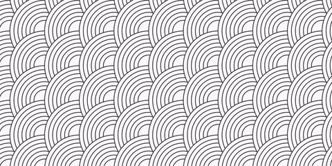 Dragon skin seamless pattern, vector abstract background of reptile or fish scales, also look like roof tiling or architecture element. © Rizki