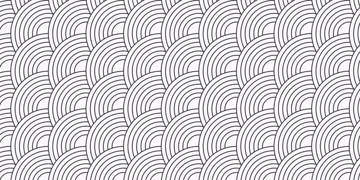Dragon skin seamless pattern, vector abstract background of reptile or fish scales, also look like roof tiling or architecture element.