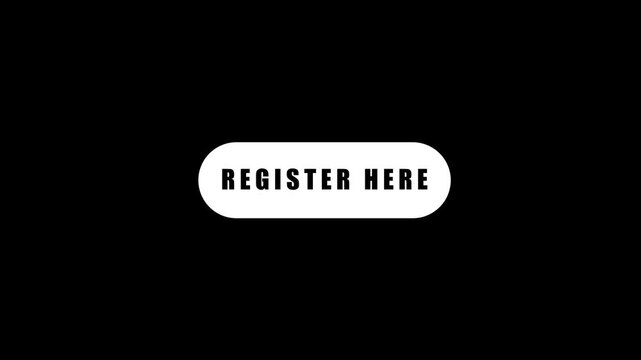 'Register Here' promotional and sign-up motion graphic button.