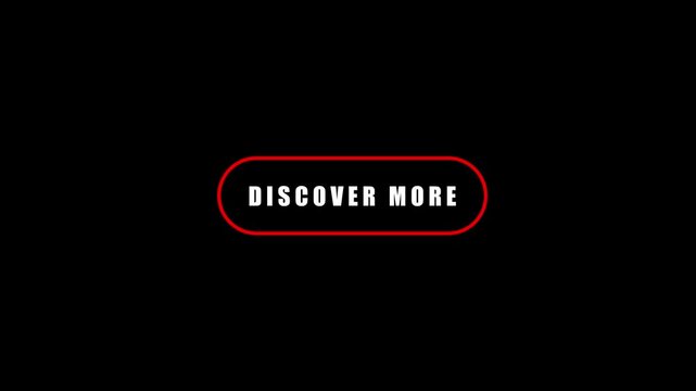 Animated "DISCOVER MORE" typography button on black background
