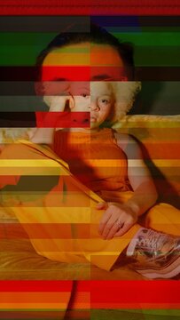 Vertical Glitch Transition 10
