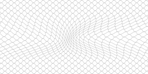 Curved net pattern. Seamless design for sportswear or equipment like soccer goals, volleyball nets, basketball hoops, hockey nets modern © madam