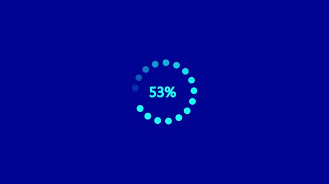 dots spinning animation Loading wheel animation - Animated spinning load icon with alpha layer transparent background. downloading process icon. Loading loading wheel animation - Animated