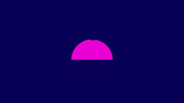 Users group icon isolated on purple background. Group of people icon. Business avatar symbol - users profile icon. 4K Video motion graphic animation