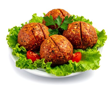Raw Meatballs Plate. (1)
