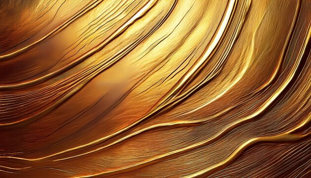 warm brass texture intricate grain metallic sheen and subtle highlights