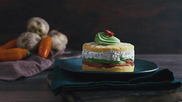 Gourmet Peruvian Causa Rellena
