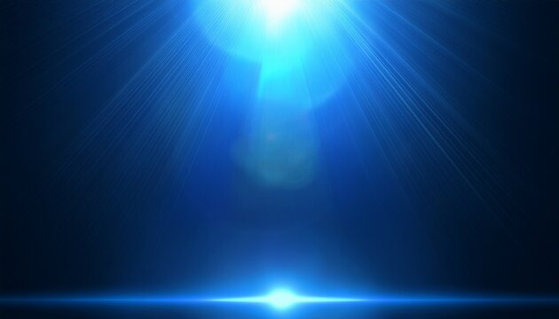 blue light leaks and lens flare overlays cool cold tint color effect on background
