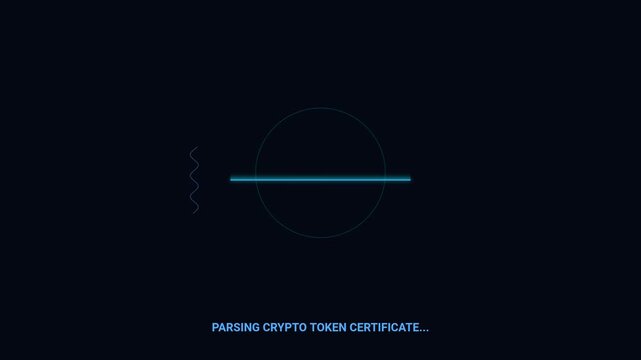 Loop Animated of Biometric Face-Pay