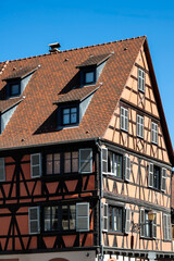Naklejka premium Fachwerkhaus in Molsheim im Elsass