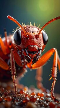 Red Ant CloseUp.