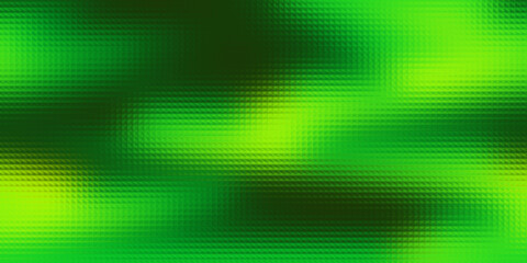 Abstract blurred green glass block tile texture pattern background with vibrant gradient lighting. © Fajri Mulia Hidayat