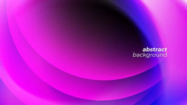 Abstract Background with bright blurred circles. Bright color gradients for creative graphic design. Vector illustration.