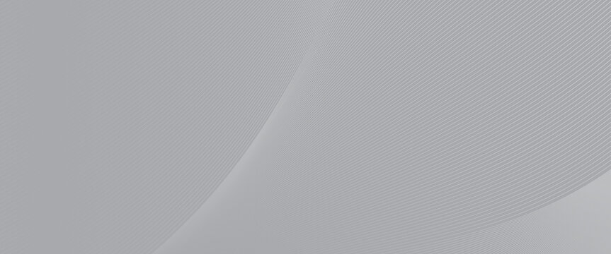 Premium background design with diagonal line pattern in grey colour. Vector white horizontal template for business banner, formal invitation backdrop, luxury voucher
