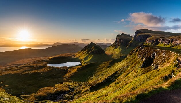 Sunrise At Quiraing Isle Of Skye Scotland
