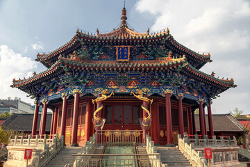 Obraz premium Traditional architecture in the Shenyang Imperial Palace