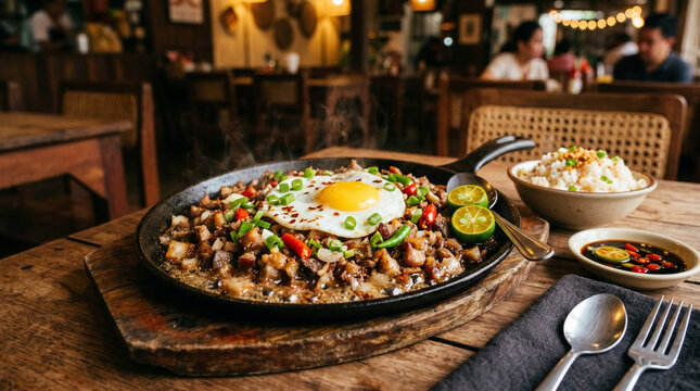 Sisig, popular Filipino dish