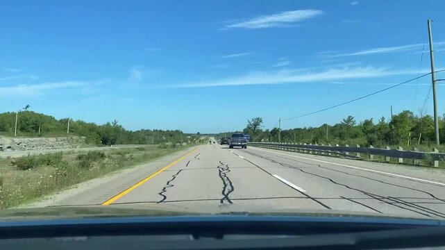 Driving Timelapse in the Summer