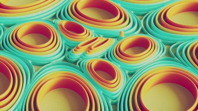 abstract background with circles