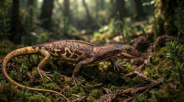 Araeoscelis (Araeoscelis gracilis) was a small, lizard-like diapsid reptile from the Early Permian of North America.