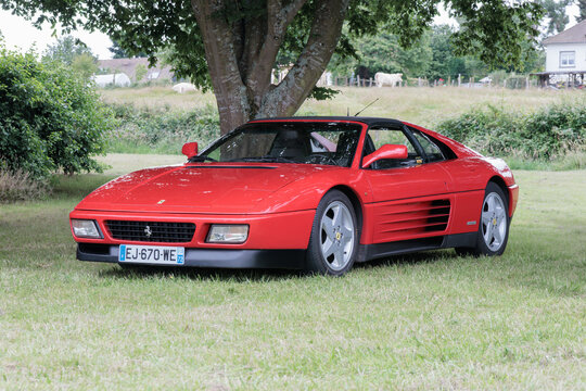 Le Mans, France -June 12, 2026: Ferrari 348 Serie Speciale (TS) (1992 - 1993)