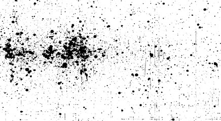 Obraz premium Abstract Grunge Dust Particles Texture Overlay Isolated on Transparent Background