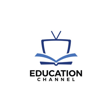 Education channel television book logo