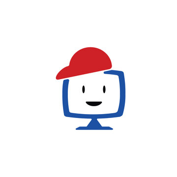Kids television mascot logo character