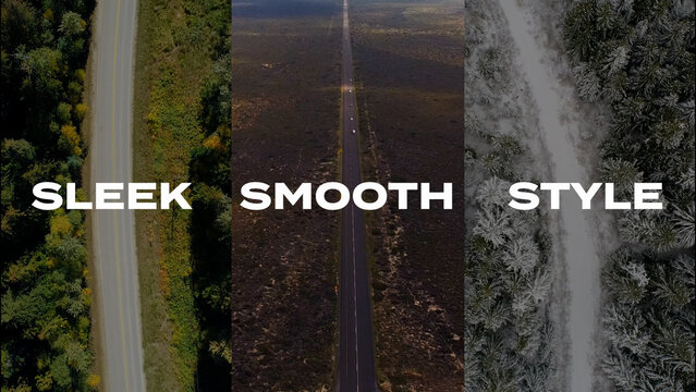 Minimal Media Swipe Template
