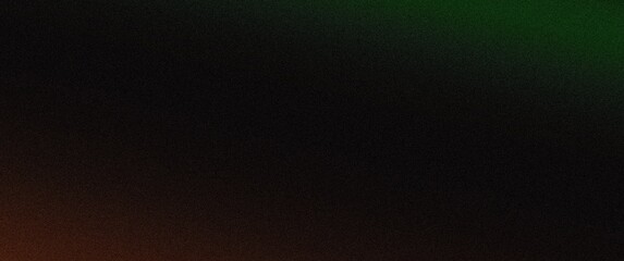 Abstract Dark Grainy Texture Background with Subtle Green and Orange Light Leaks and Film Noise © TheseusStock