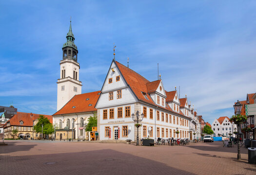 Celle, Germany - view of Old Town Hall (Altes Rathaus)