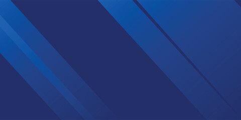 Obraz premium Abstract blue background with glowing geometric lines. Modern blue gradient square shape design. Futuristic technology concept. Suit for brochure, corporate, website, poster, banner, cover modern