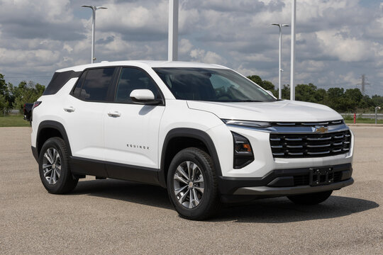 Chevrolet Equinox LT AWD Mid-Size SUV at a dealership. Chevy offers the Equinox with a 1.5L Turbo DOHC engine. MY:2026