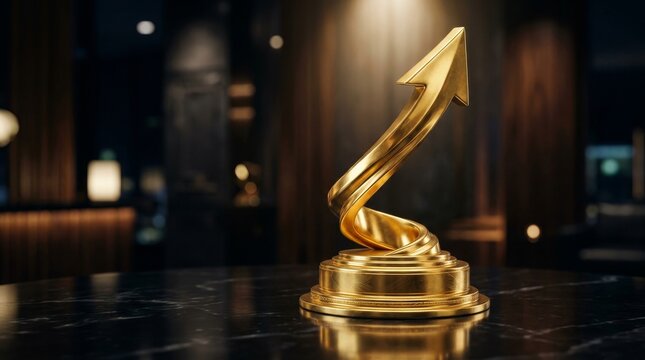 Golden Growth Arrow Trophy for Capital Markets