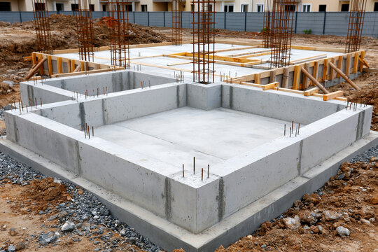 Foundation work underway at site