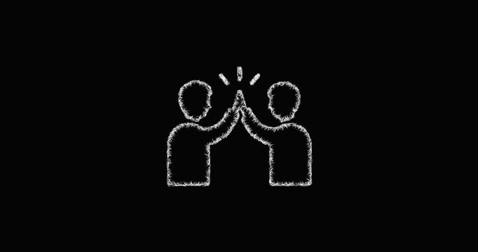 Sketch cofounder icon animation - smooth progressive reveal